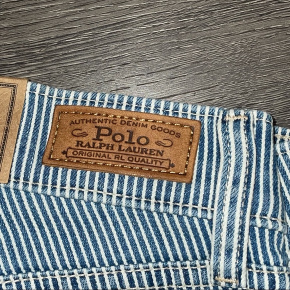 Ralph Lauren Tompkins Skinny Blue Plaid Jeans - Picture 5 of 10